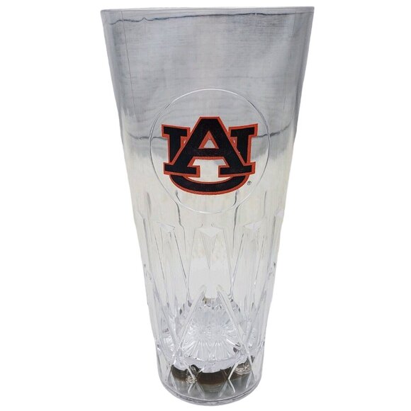 Auburn Tigers Whirley Drink Works Light Up Plastic Glass - Picture 1 of 5